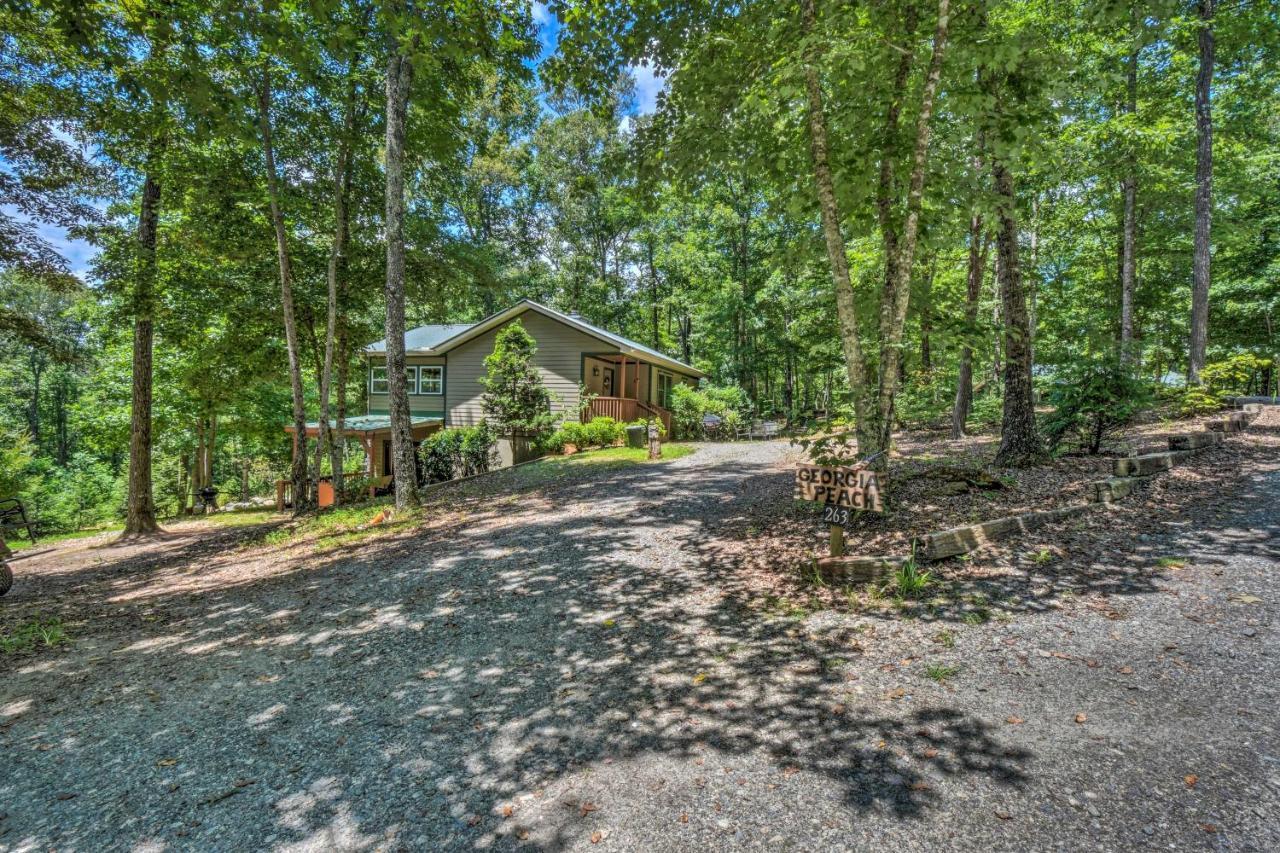 The Georgia Peach Cabin 8 Mi To Dwntn Helen Clarkesville Esterno foto